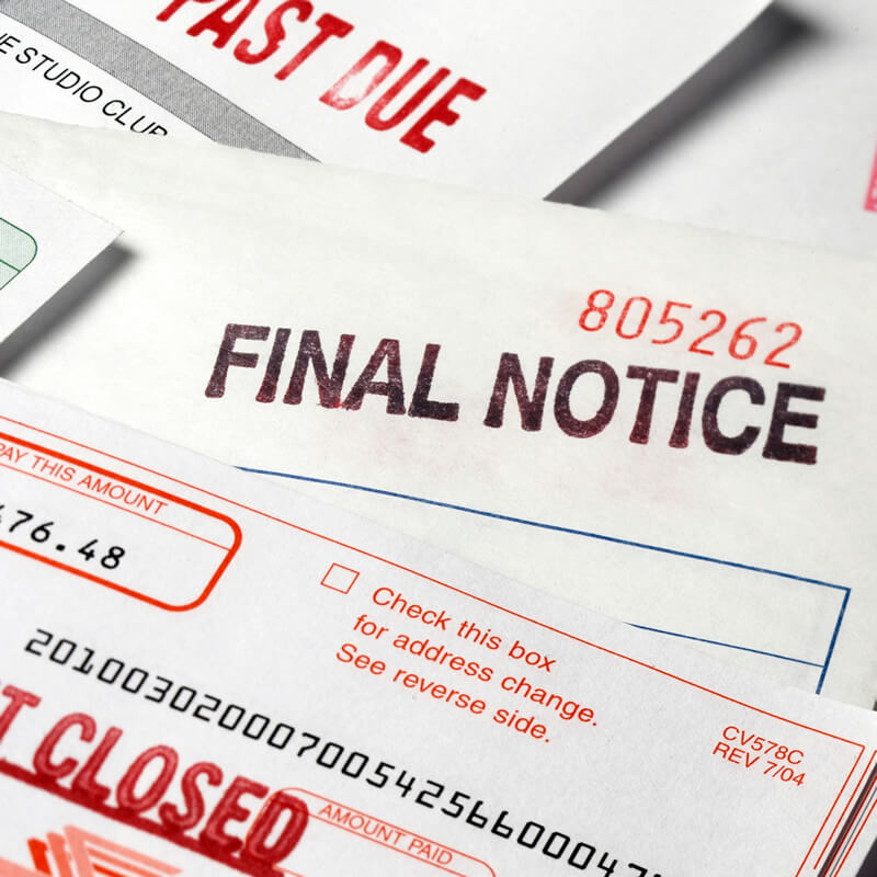 Collection Bill Example Debt Collection from Affinity Plus Federal Credit Union